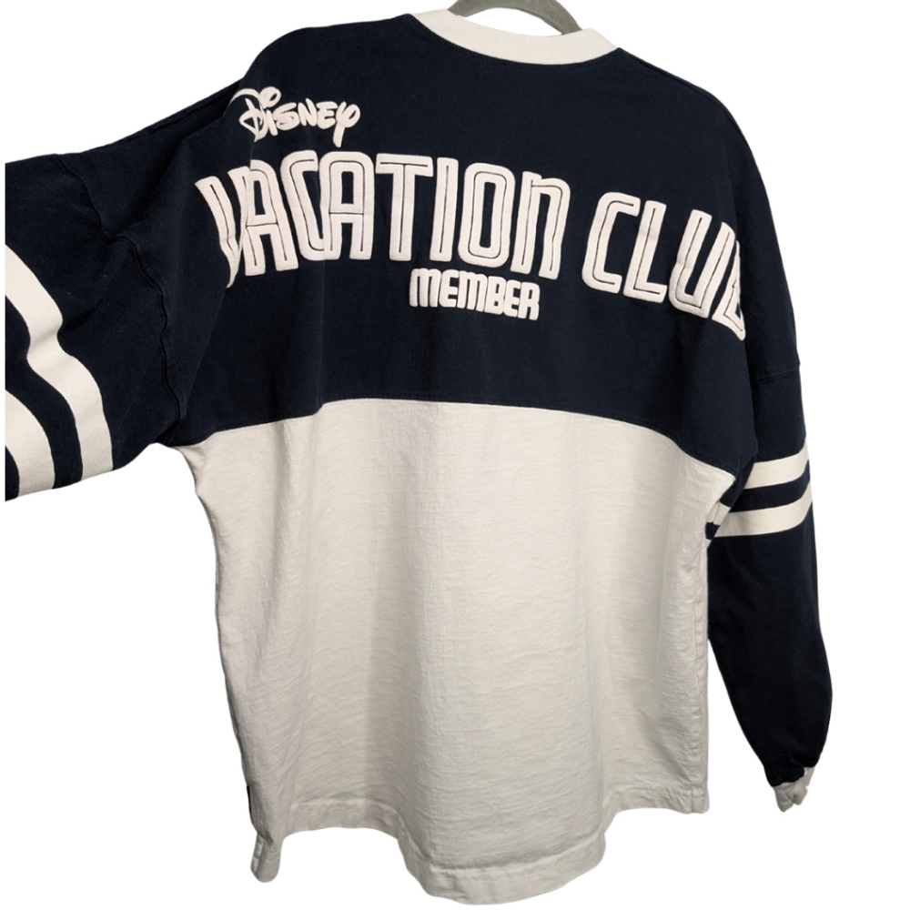 Disney Parks Vacation Club Member Spirit Jersey Size L | Navy White DVC Mickey